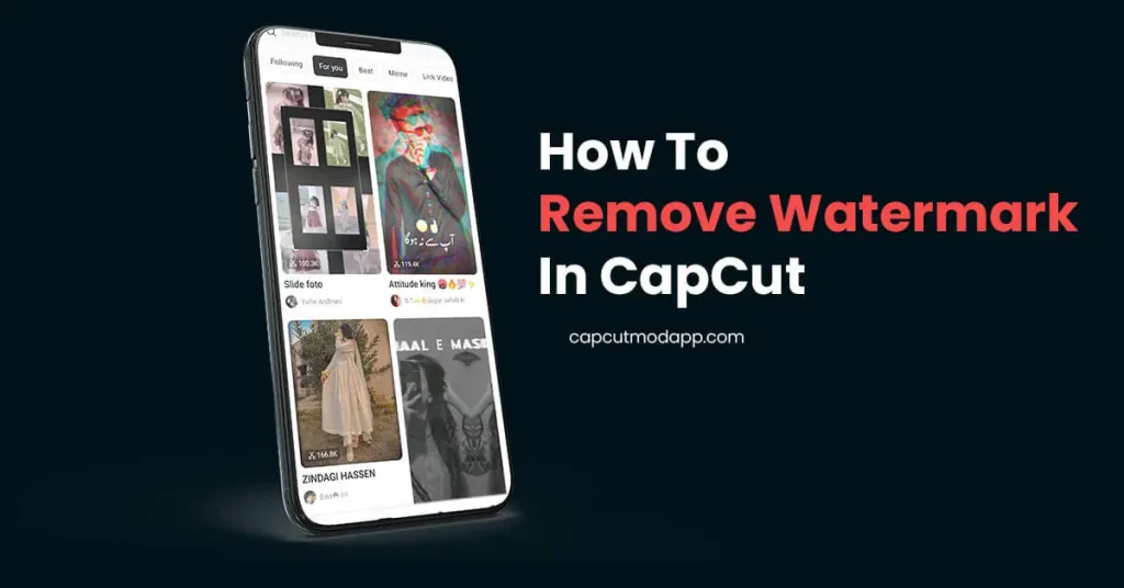 How To Remove Watermark in CapCut Template
